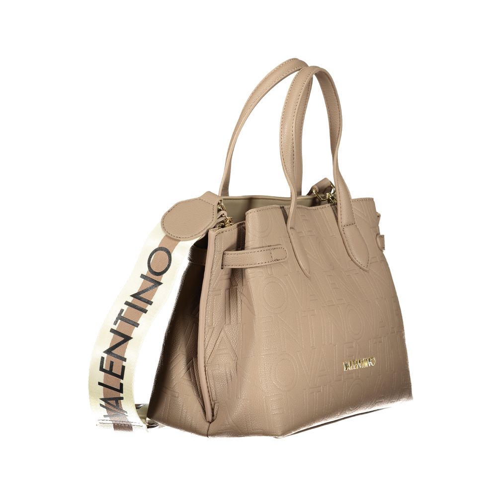 Brown Polyethylene Handbag