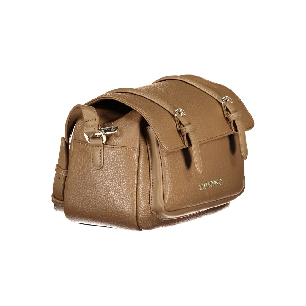 Brown Polyethylene Handbag