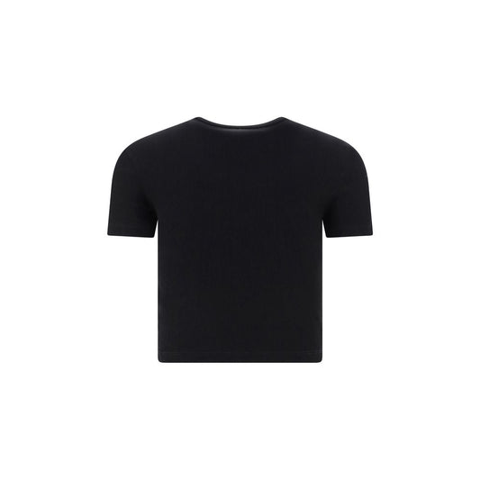 Black Cotton T-Shirt