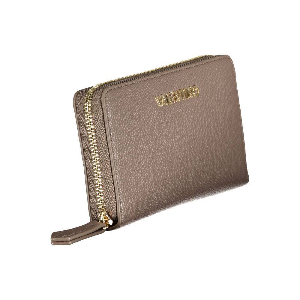 Marrone Polyurethane Women Wallet