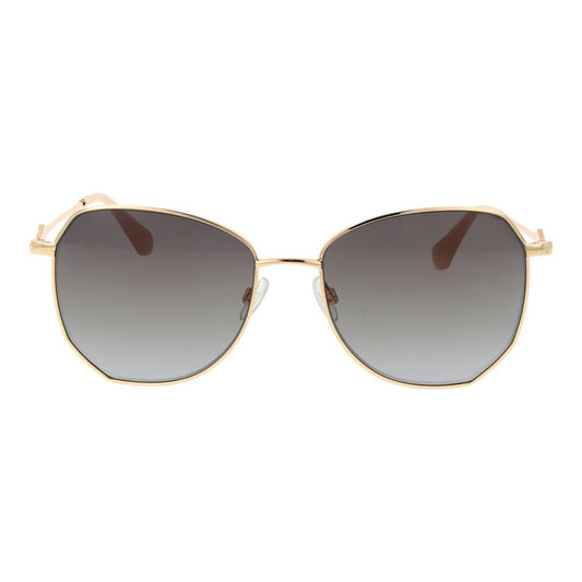 Gold Metal Sunglasses