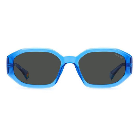 Blue Plastic Sunglasses