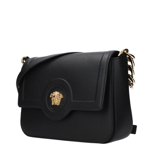 Black Leather Crossbody Bag