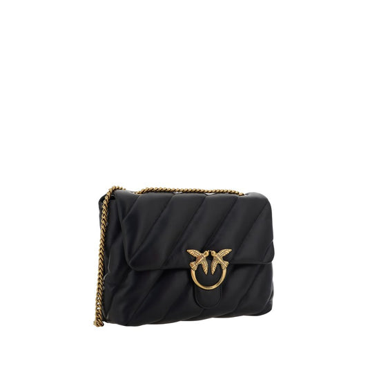 Black Calf Leather Bos Taurus Shoulder Bag
