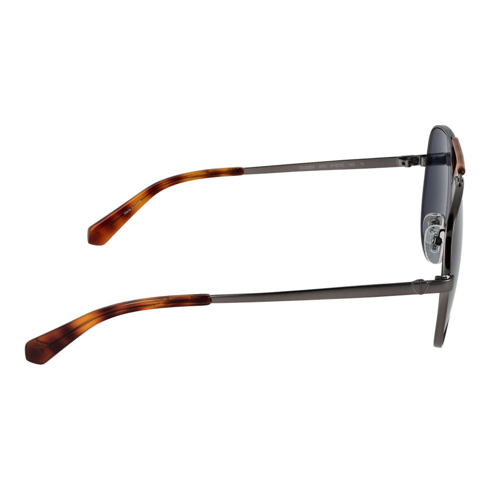 Gray Metal Sunglasses