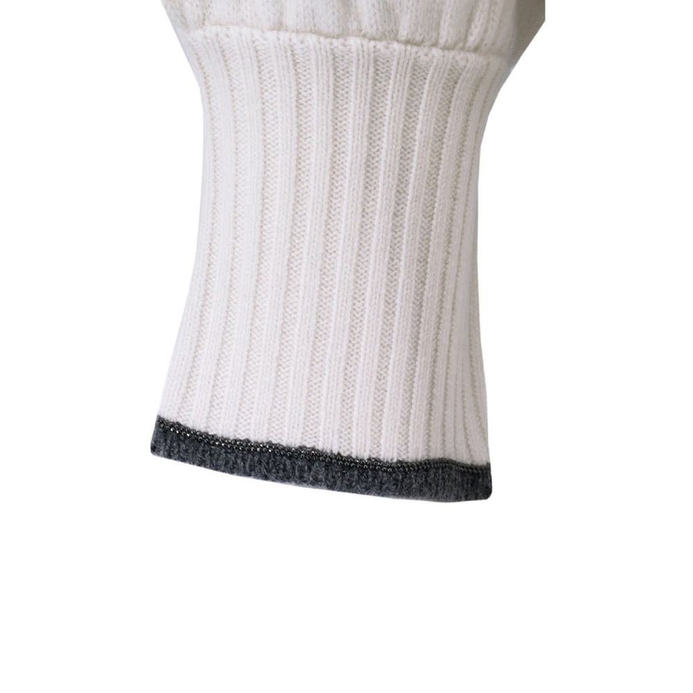 White Cashmere Cashmere Sweater