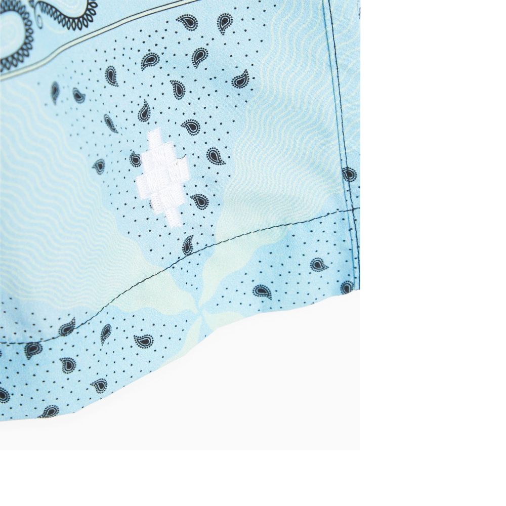 Bicolor Polyamide Shorts