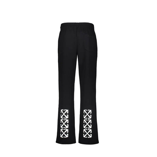 Black Cotton Joggers (Workout Pants)