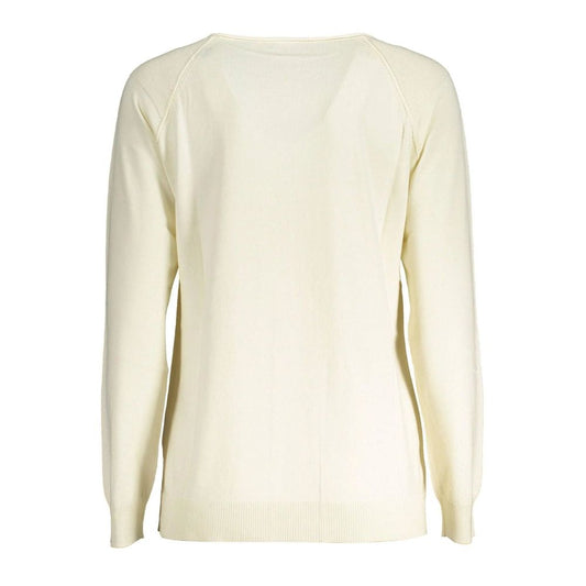 White Cotton Sweatshirt
