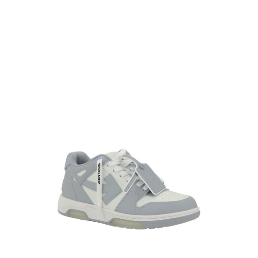 Gray Rubber Low Top Sneakers