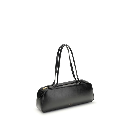 Black Calf Leather Bos Taurus Shoulder Bag
