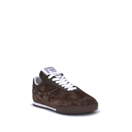 Brown Calf Leather Bos Taurus Low Top Sneakers