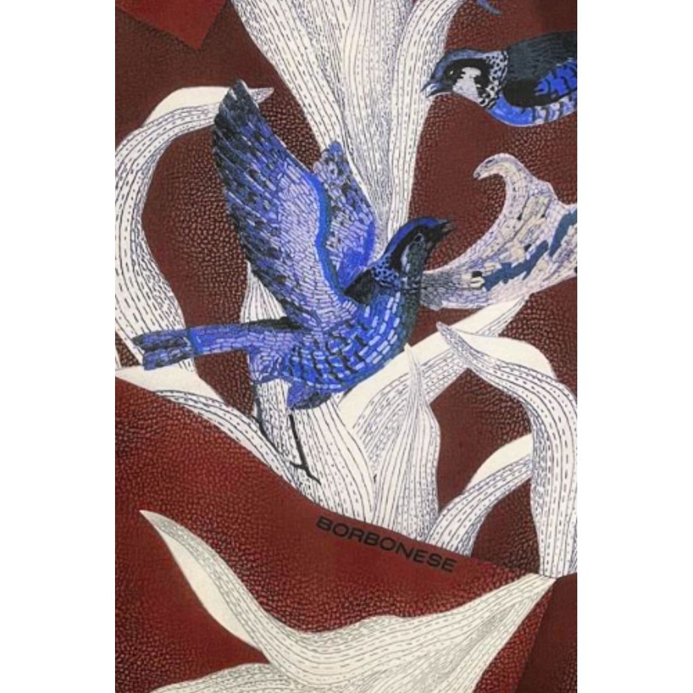 Red Silk Women Scarf