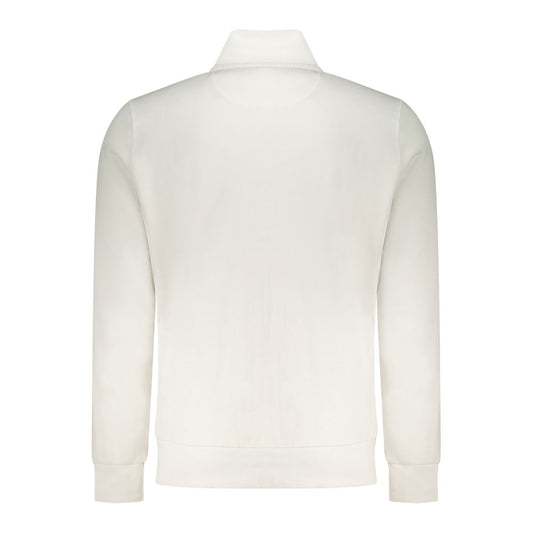 White Cotton Men's Sweatshirt