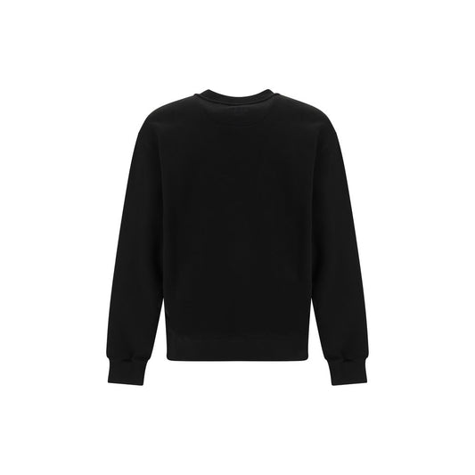 Black Cotton Sweatshirt