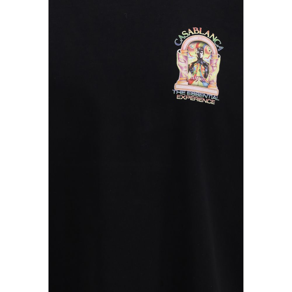 Black Cotton T-Shirt