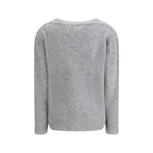 Gray Cashmere Sweatshirt
