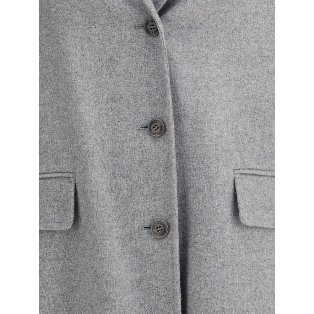 Gray Wool Coat