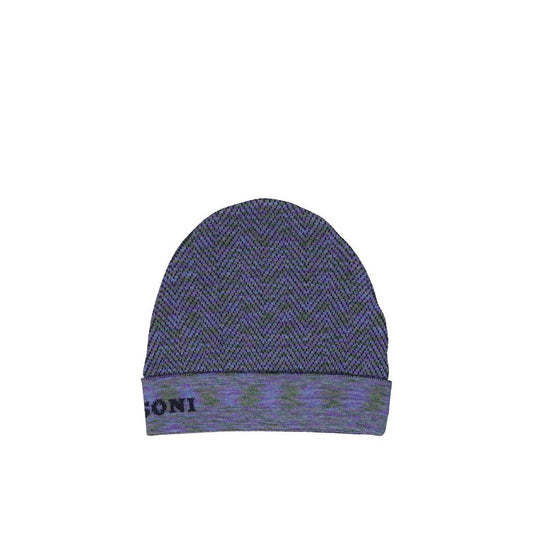 Purple Wool Beanie
