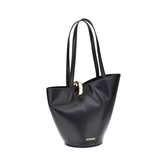 Black Calf Leather Bos Taurus Shoulder Bag