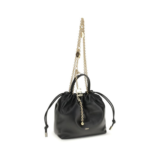Black Calf Leather Bos Taurus Shoulder Bag