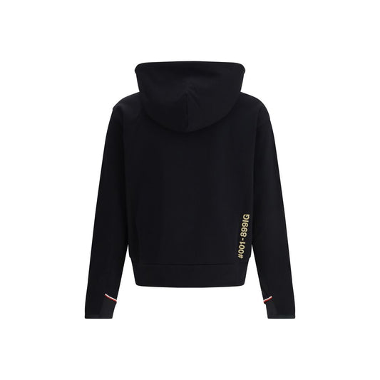 Black Polyester Sweatshirt