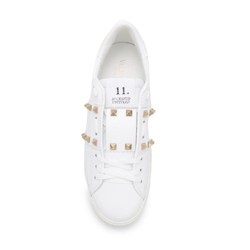 White Leather Sneakers