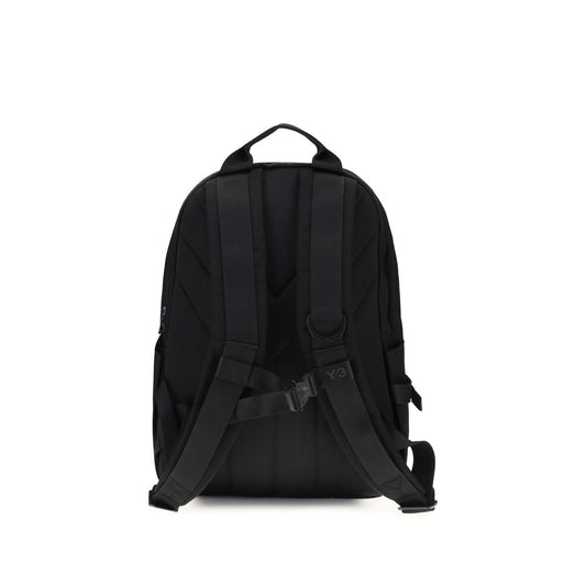 Black Polyester Backpack