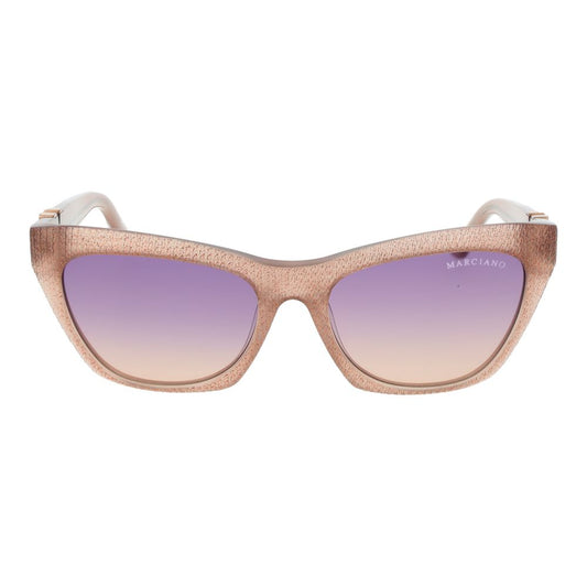 Beige Acetate Sunglasses