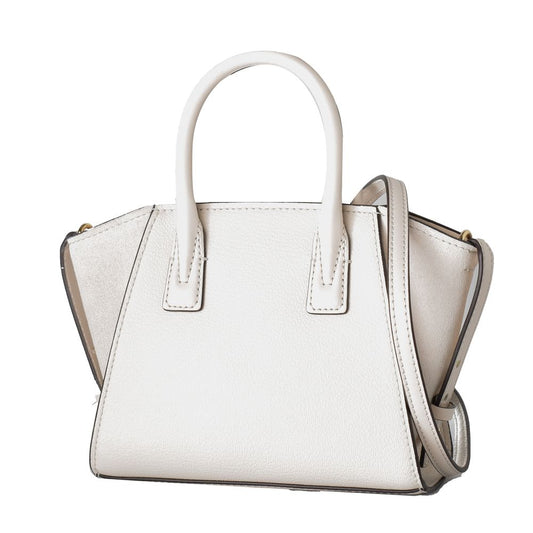 Beige Canvas Handbag