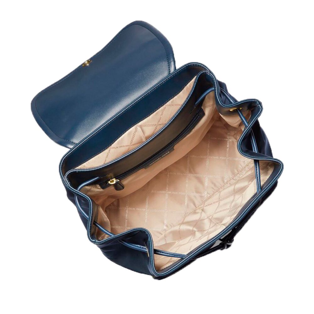 Blue Canvas Backpack