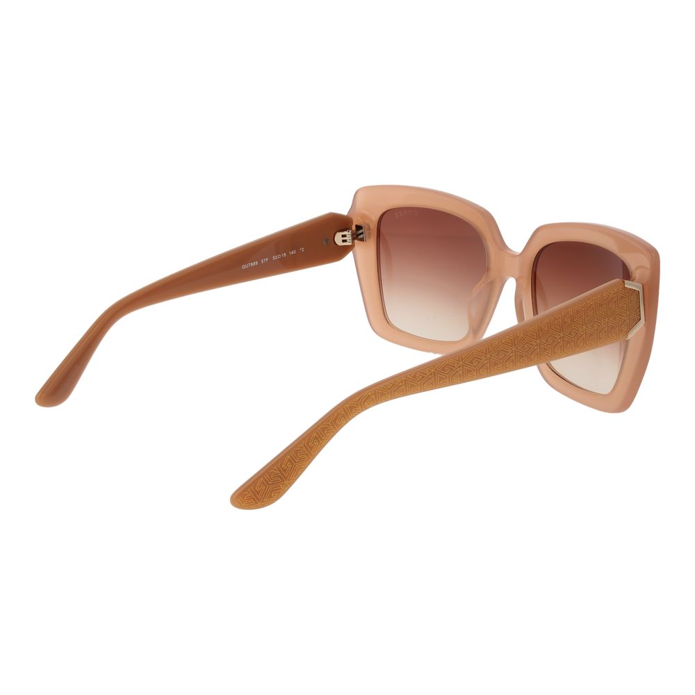 Beige Acetate Sunglasses