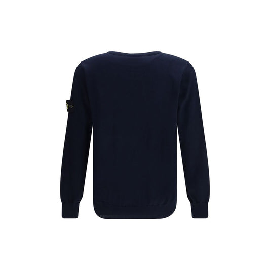 Blue Cotton Sweatshirt