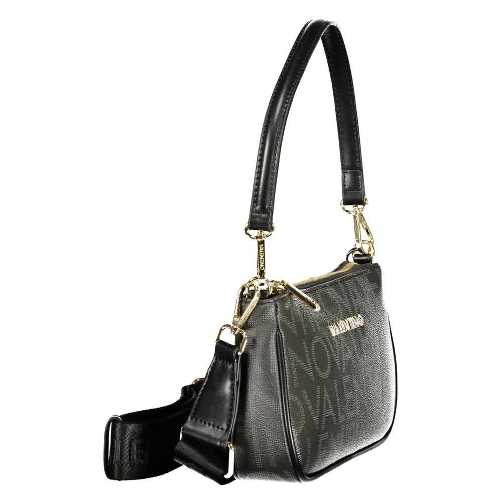 Nero Polyurethane Women Handbag