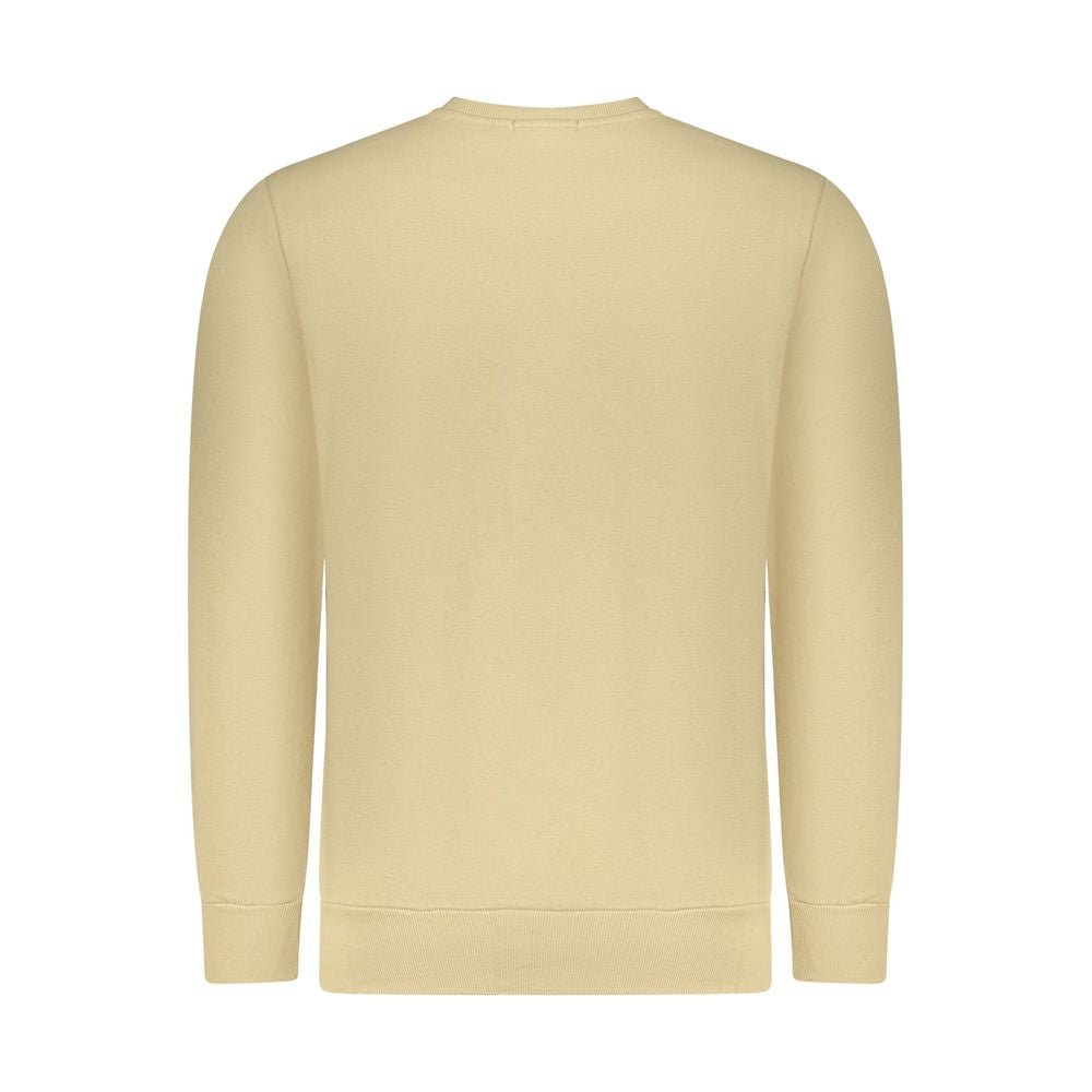Beige Cotton Men's Sweatshirt