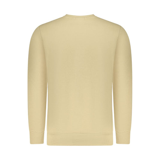 Beige Cotton Men's Sweatshirt
