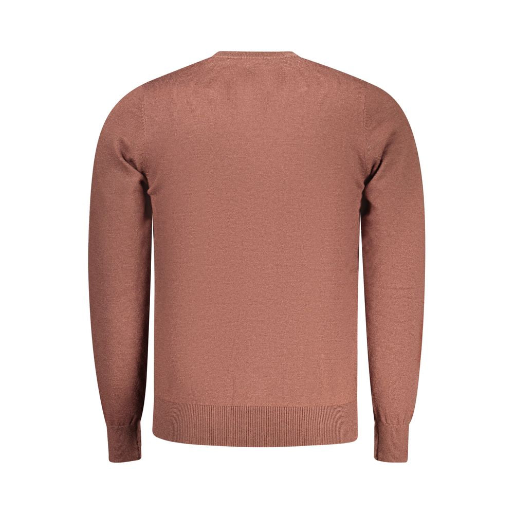 Marrone Poliestere Mens Sweater