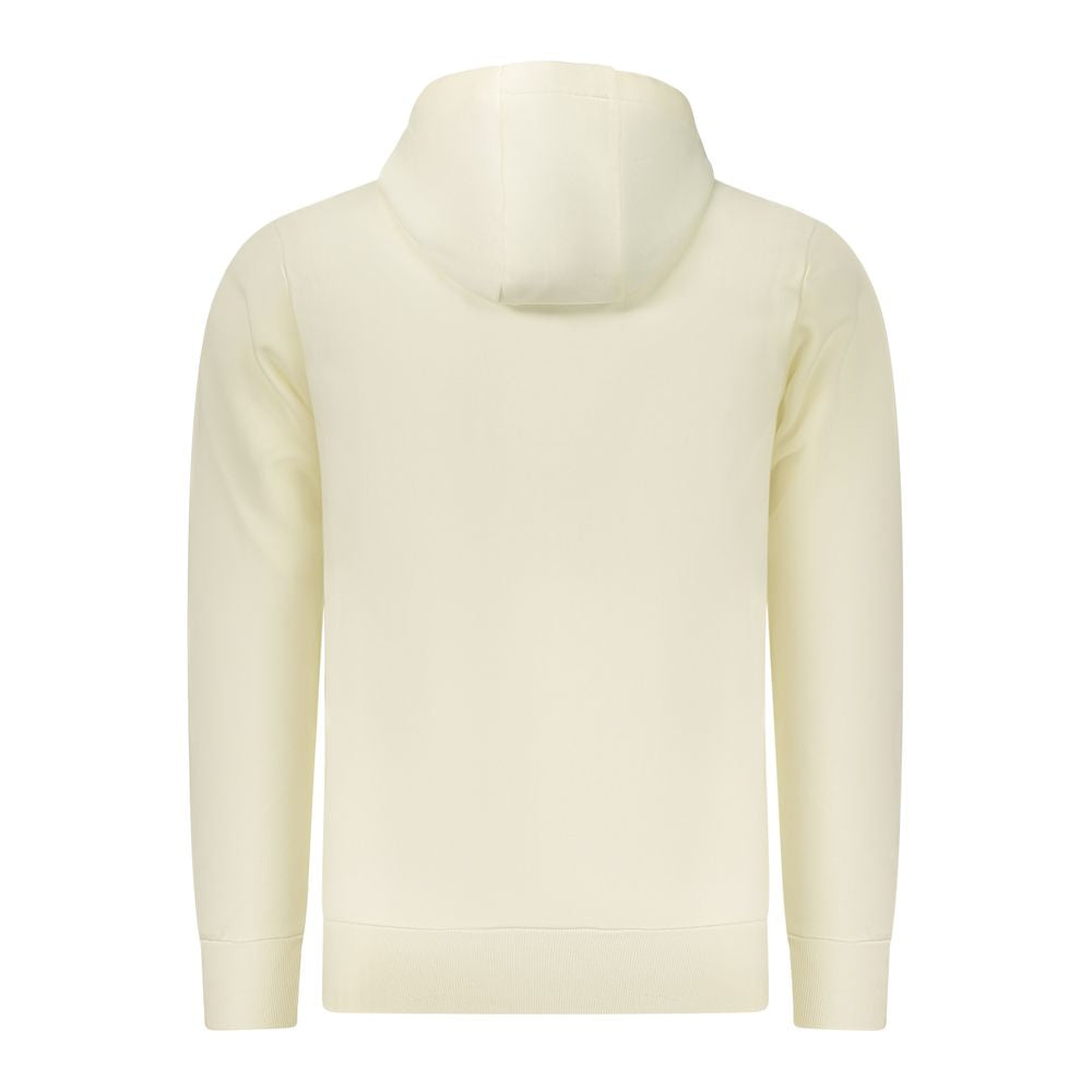 White Cotton Men's Sweatshirt