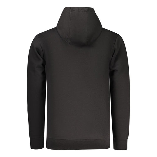 Black Cotton Men's Sweatshirt