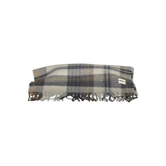 Grigio Polyester Men Scarf