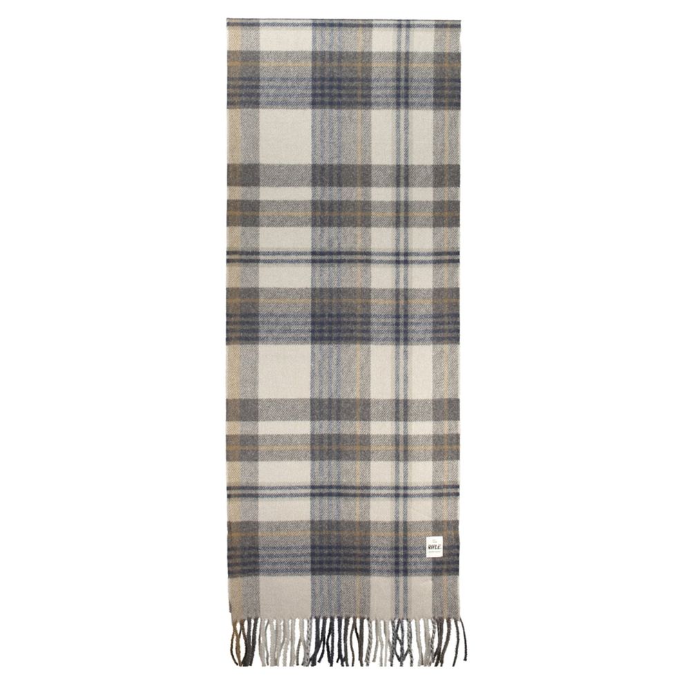 Grigio Polyester Men Scarf