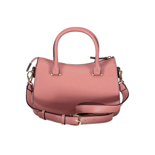 Rosa Polyurethane Women Handbag