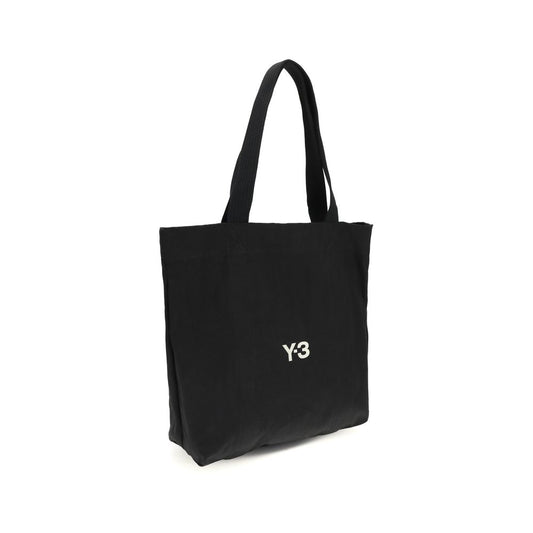 Black Cotton Shoulder Bag