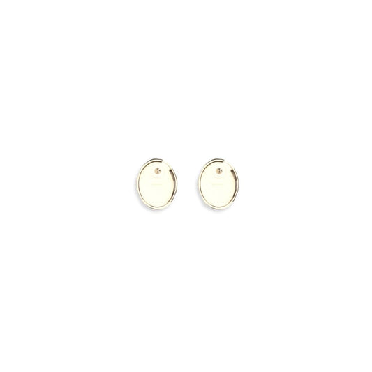 Gold Brass Earrings