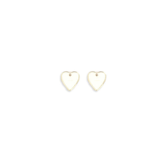 Gold Brass Earrings