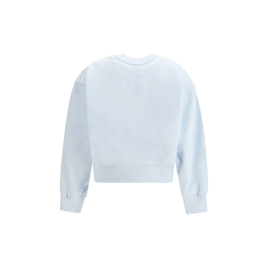 Light Blue Cotton Sweatshirt