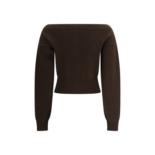 Brown Cashmere Cardigan