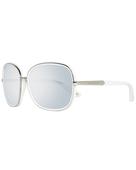 Silver Plastic Sunglasses