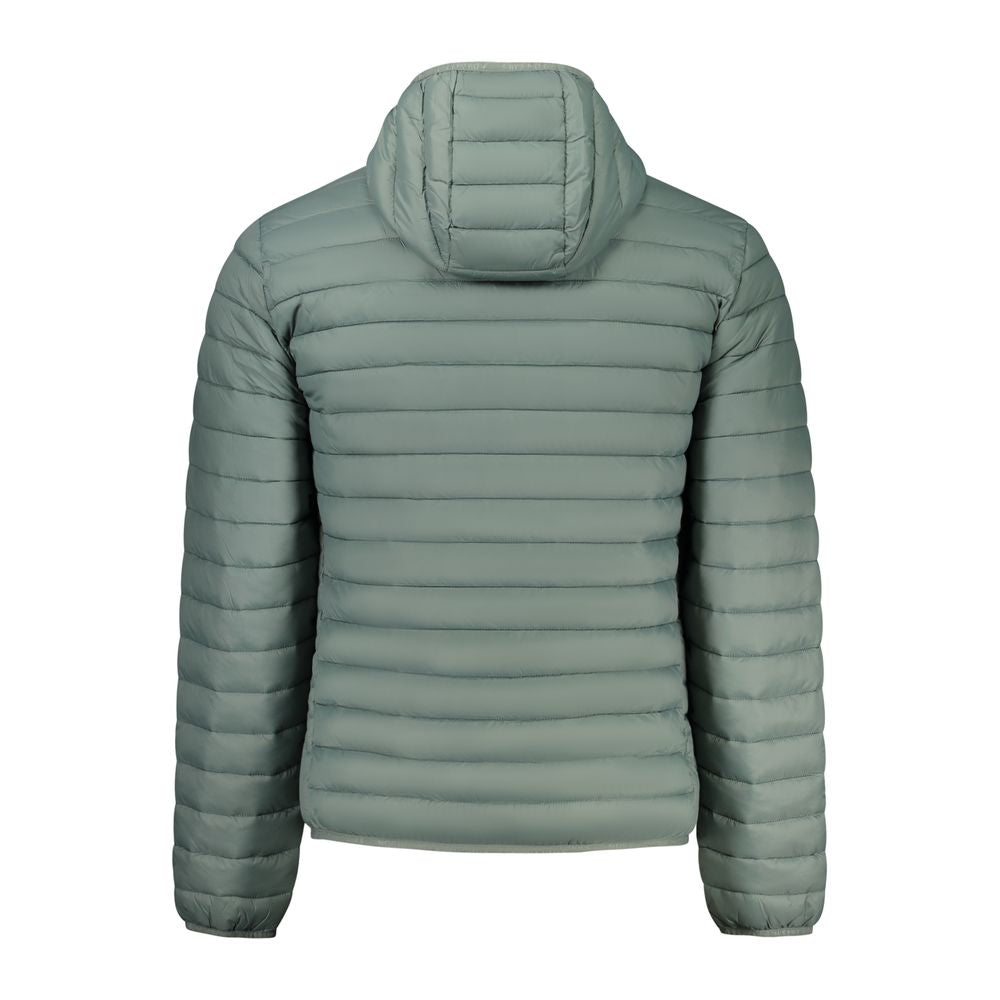 Verde Poliestere Men Jacket