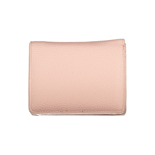 Rosa Poliuretano Women Wallet